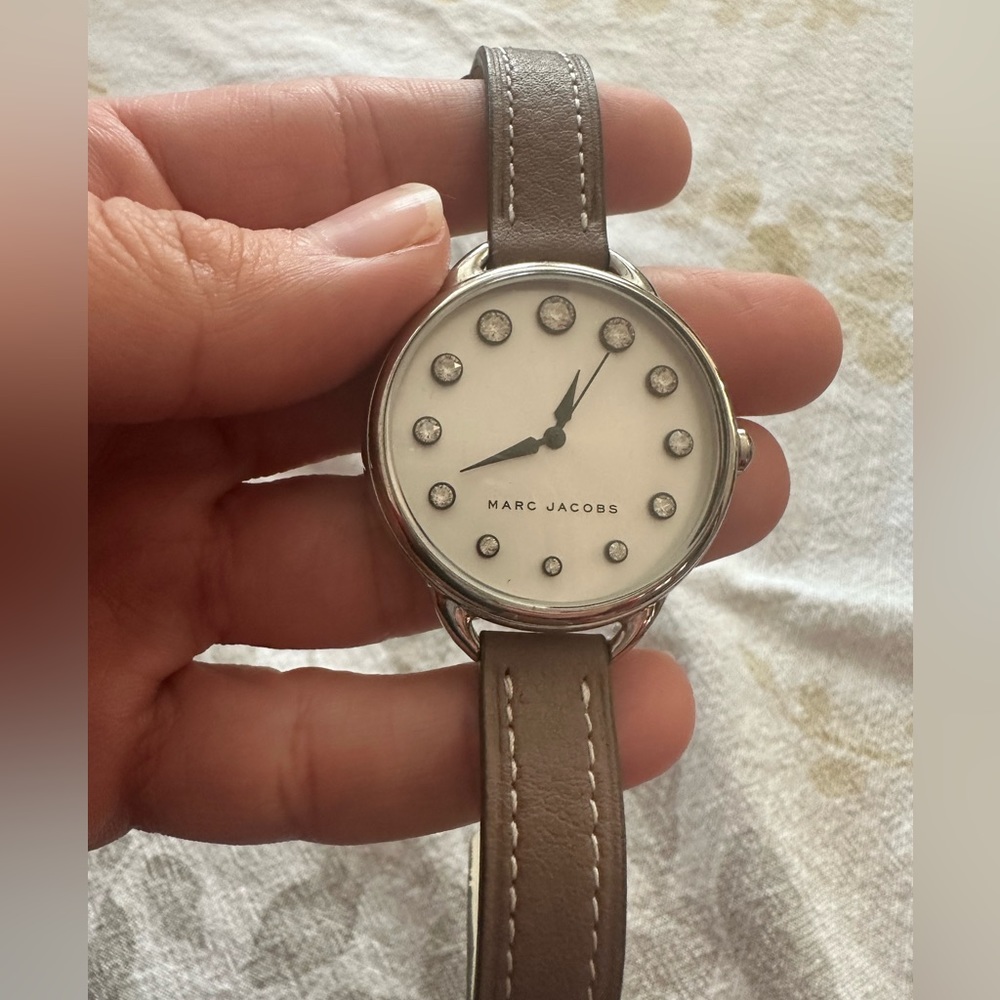Marc Jacobs leather watch